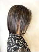 【ANGELICA 後藤】切りっぱなしボブ☆コントラストハイライト