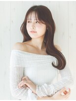 ホヌア(hoNua.)&nbsp;韓国風 ロング レッドブラウン レイヤー 20代 30代