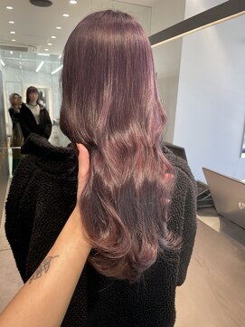 ロンドシエル 横浜(Lond ciel) カシスピンク/ダブルカラー/艶カラー