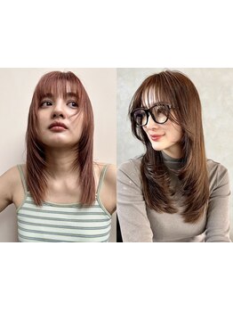 【外苑前徒歩1分】柔らかで自然なストレートを実現します＊レイヤーカットと合わせても◎