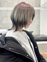 ダブルトーキョー シブヤ(W-TOKYO SHIBUYA)&nbsp;【エンドカラーウルフ】ハイトーンウルフ　ウルフカット