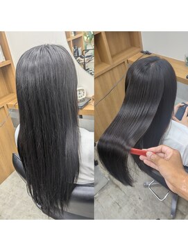 ニコ(NICCO) ロングレイヤー×髪質改善ストレート