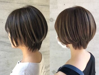 ヘアーハピネス ハート(hair happiness heArt)の写真/大人のためのエイジングケアカラー【毛髪修復カラー】で旬のオトナ髪へ☆色持ち抜群で多彩な色味が大人気♪