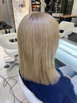 ヘアーアンドメイク ニューヨークニューヨーク 姫路店(Hair&Make NYNY)&nbsp;ホワイトミルクティーベージュカラー