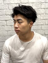 グレイスフル バーバープラチナム 六本木店(Graceful Barber platinum) ラフに決まる抜け感ツーブロショート