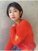 【LadA 城本英恵】 ニュアンスショートボブスタイル