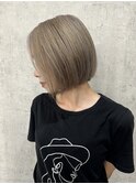 ショートで作るハイトーンカラー