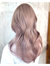 オリーブグリーン シャドールーツ チョコレートブラウン サイドポニー ヘイリーボブ ココアグレージュ