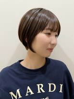 ピークアブー アヴェダ アトレ恵比寿(PEEK-A-BOO AVEDA) 前髪あり/マッシュ/ショート/骨格補正/恵比寿