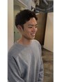 メンズロア 京都烏丸(MEN'S LoRE) 爽やかでモテ度 UP!アップバング×ツーブロック