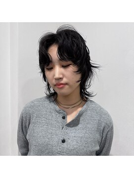 【浜松　美容院　ウルフパーマ】