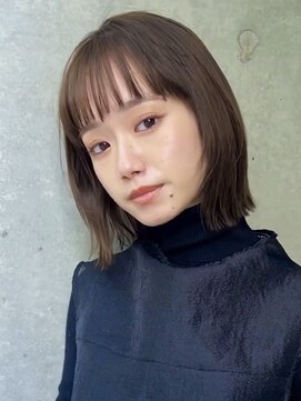 ロンド 銀座(Lond) ☆【春日】オリーブグレー/ボブ/ココアベージュ/黒髪/小顔18