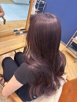 ユニ バイ マグ 長野店(Uni.by Mag)&nbsp;"ピンクカラー" 透明感ブリーチなしピンク