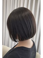 サイクル(CYCLE)&nbsp;着物ヘア/大人ガーリー/ダークアッシュ/似合わせカット/伊勢崎