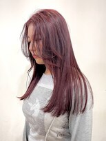 アニー(ANY)&nbsp;レイヤースタイル×レッドカラー