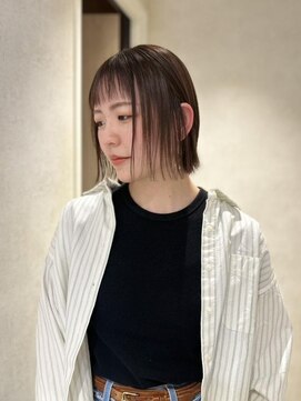 ケンジサナンド(KENJE Sanando) ボブ/ミニボブ/艶カラー