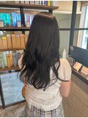 透明感グレージュ