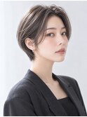 襟足すっきりハンサムショート