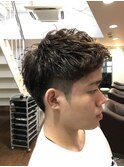 メンズ2ブロックスタイル