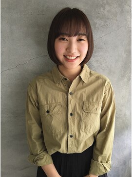 モク 大阪梅田店(MOK) ニュアンスストレートボブ