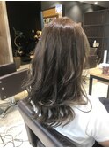 西宮/ハイライト/インナーカラー/小顔/大人可愛/ピンクベージュ