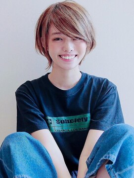 アグ ヘアー ノア 光吉イオン前店(Agu hair noah) 《Agu hair》色っぽカジュアルショート