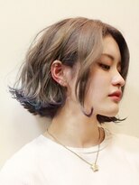 デコヘアー(DECO HAIR) 外国人風カラーボブ+裾カラー