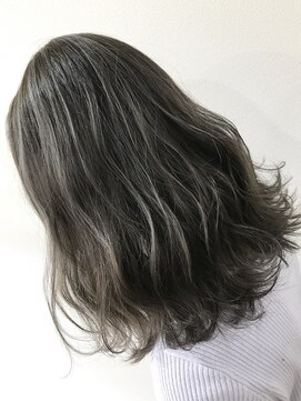ヘア ライフ セリス(hair life Celis) ハイライト×アッシュグレー