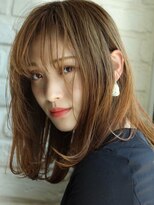 エムスラッシュ みなとみらい馬車道店(M SLASH)&nbsp;M.SLASH馬車道/シースルー/耳かけ/ワンカール/小顔/抜け感ヘアz