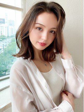 シルクレイ 吉祥寺店(Silk-lei) 大人っぽ小顔ボブルフオリーブカラー20代30代/Silk-lei吉祥寺