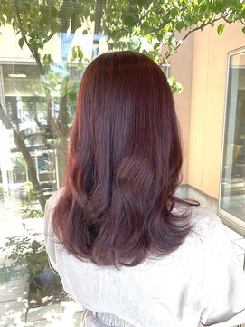 クロエ バイ ラヴィズム 小針店(CLOE by LUVISM) ツヤツヤ☆韓国っぽピンクヘア