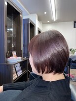 美容室 夢先案内&nbsp;艶髪ショートスタイル