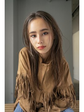 ルーム(Loom.) ストレートハイライトセミロング