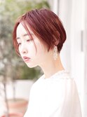 【HOLIDAYS】暖色カラー×ハンサムショート/練馬/髪質改善