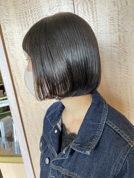 シャンプー ボーイ 宮崎柳丸店(SHAMPOO BOY) うち巻きボブ