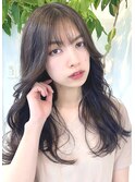 韓国風ロングレイヤー