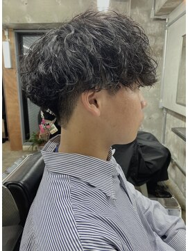 ロンドガルマン 名古屋(Lond GULLMAN) 【Lond GULLMAN Hide】MEN'S HAIR/波巻きパーマ/マッシュ