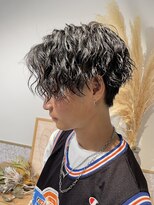 ゼストソエル(ZEST soell)&nbsp;【zest soell 佐藤亘】前下がりツイストスパイラルパーマ