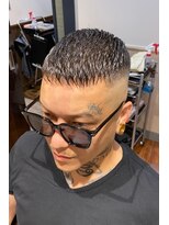 エヌドットバーバー ヒロオ(N.BARBER HIROO)&nbsp;フェード×クロップスタイル<広尾><恵比寿><学割U24>
