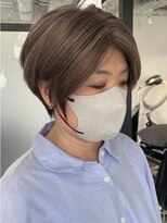 GBG 自由が丘&nbsp;くびれショートボブ40代50代グレイカラー白髪染め白髪ぼかし