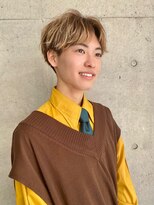 ゼンコー キチジョウジ シェール(ZENKO KICHIJOJI chere) センターパート/ニュアンスメンズショート/吉祥寺