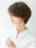 小顔カット/ショート/大人女性