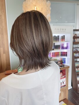 ヘアラウンジ アングゥ(hair lounge ungu) くびれグレージュ