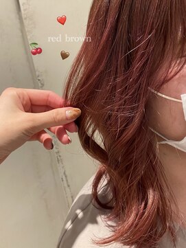 モードケイズ ラ ヴィ ベル(MODE K's la vie belle) レッドブラウン