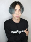 天神【BIRTH】ハイトーンカラー×アッシュオリーブ×ショート　3