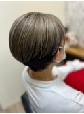うる艶アンブレラカラー・ショートカット 30代40代50代60代