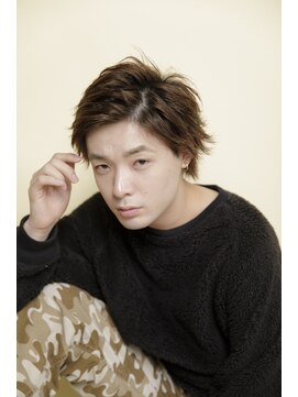 アフロディーテ 銀座(APHRODITE GINZA) ハイライト/マッシュパーマ/ウルフ/アッシュブラック/銀座