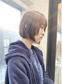 10代20代30代タッセルボブナチュラルミルクティーカラー