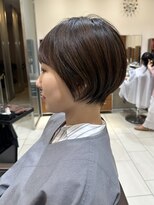 ピークアブー アヴェダ アトレ恵比寿(PEEK-A-BOO AVEDA) 前髪ありショート/20代30代40代/岡野亘希