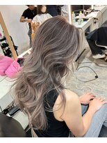 ブレンド 渋谷(BLend)&nbsp;ハイライトブルージュマチルダボブインナーグレージュ